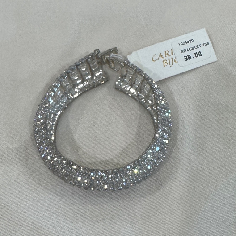 Silver rhinestone Bracelet